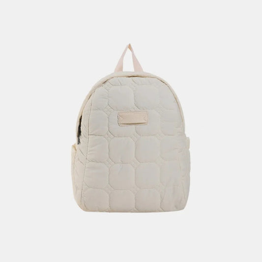 Quilted Polyester Backpack BagBag
