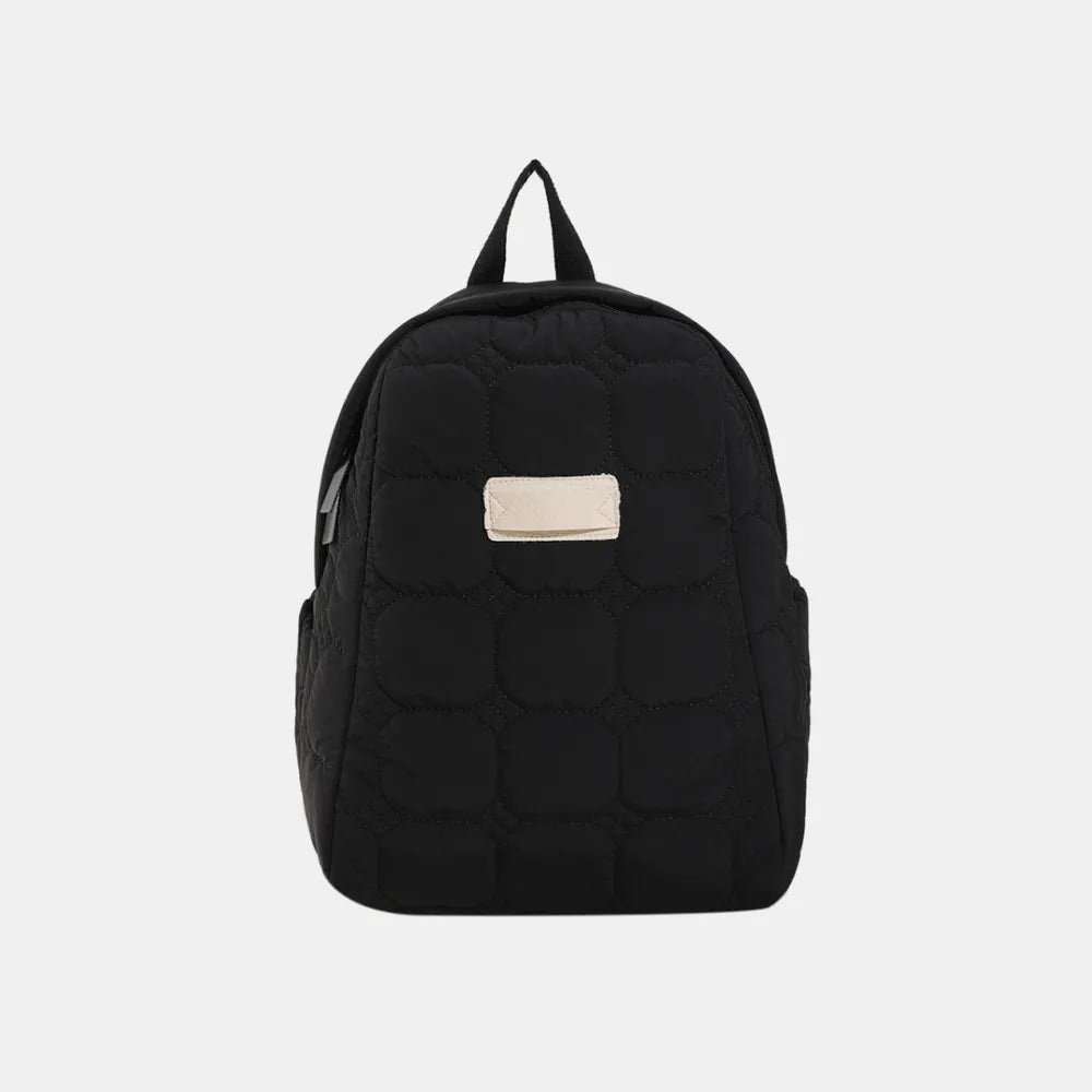 Quilted Polyester Backpack BagBag
