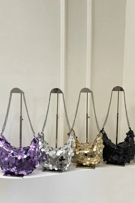 Sequin Chain Crossbody BagBag