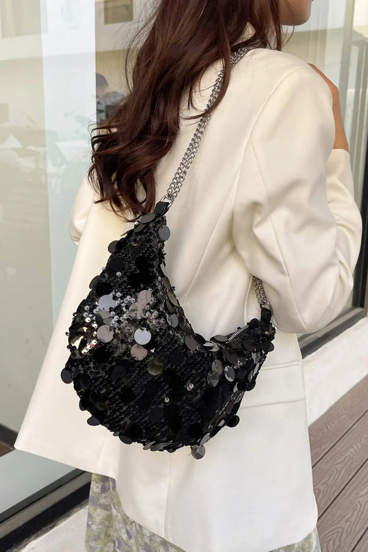 Sequin Chain Crossbody BagBag