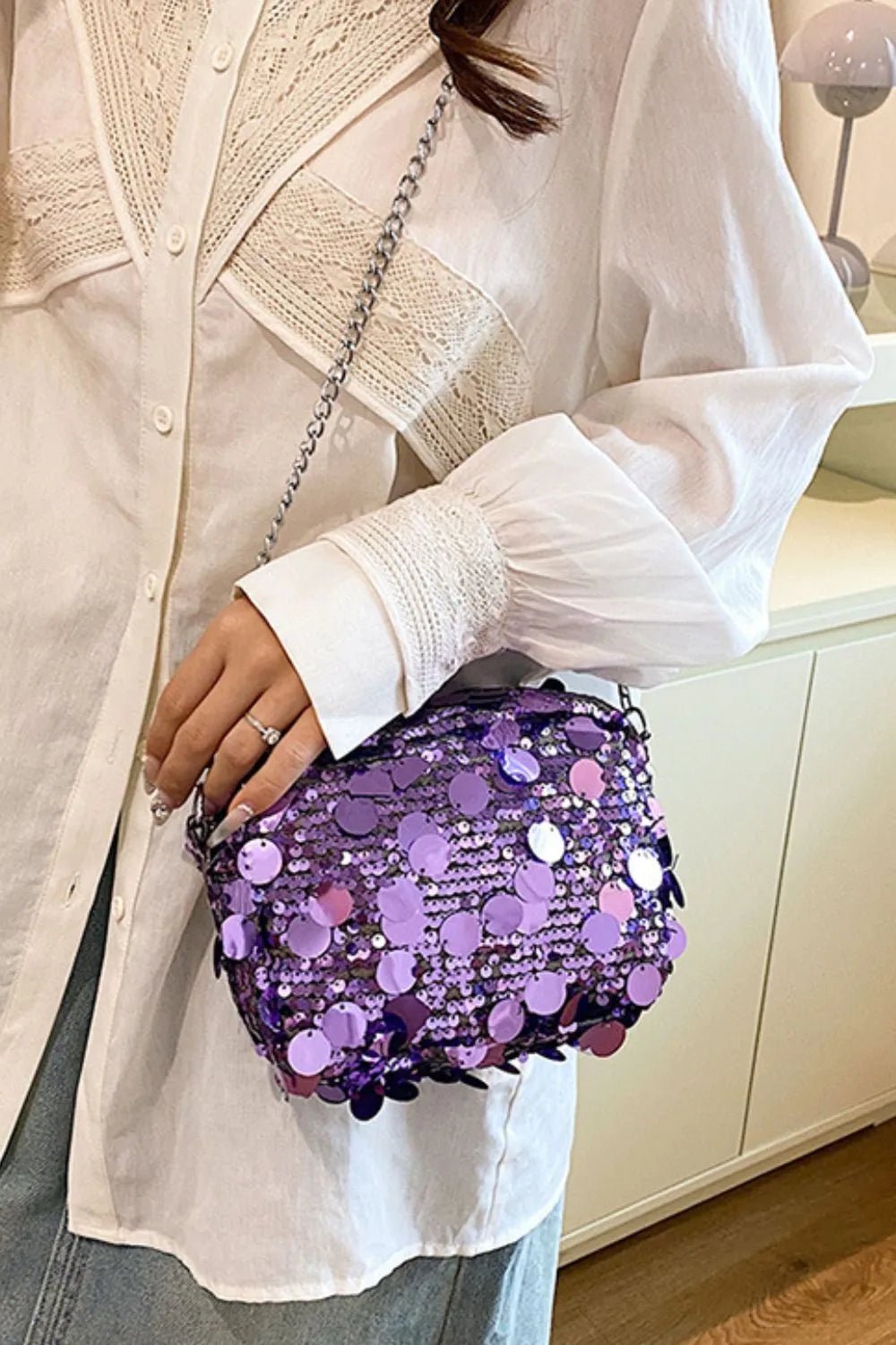 Sequin Chain Shoulder BagBag
