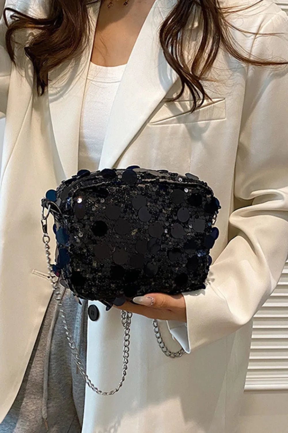 Sequin Chain Shoulder BagBag