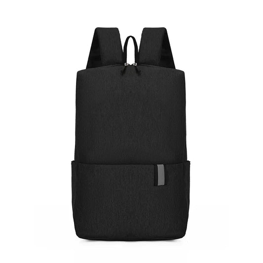 Solid Color Nylon Backpack BagBag