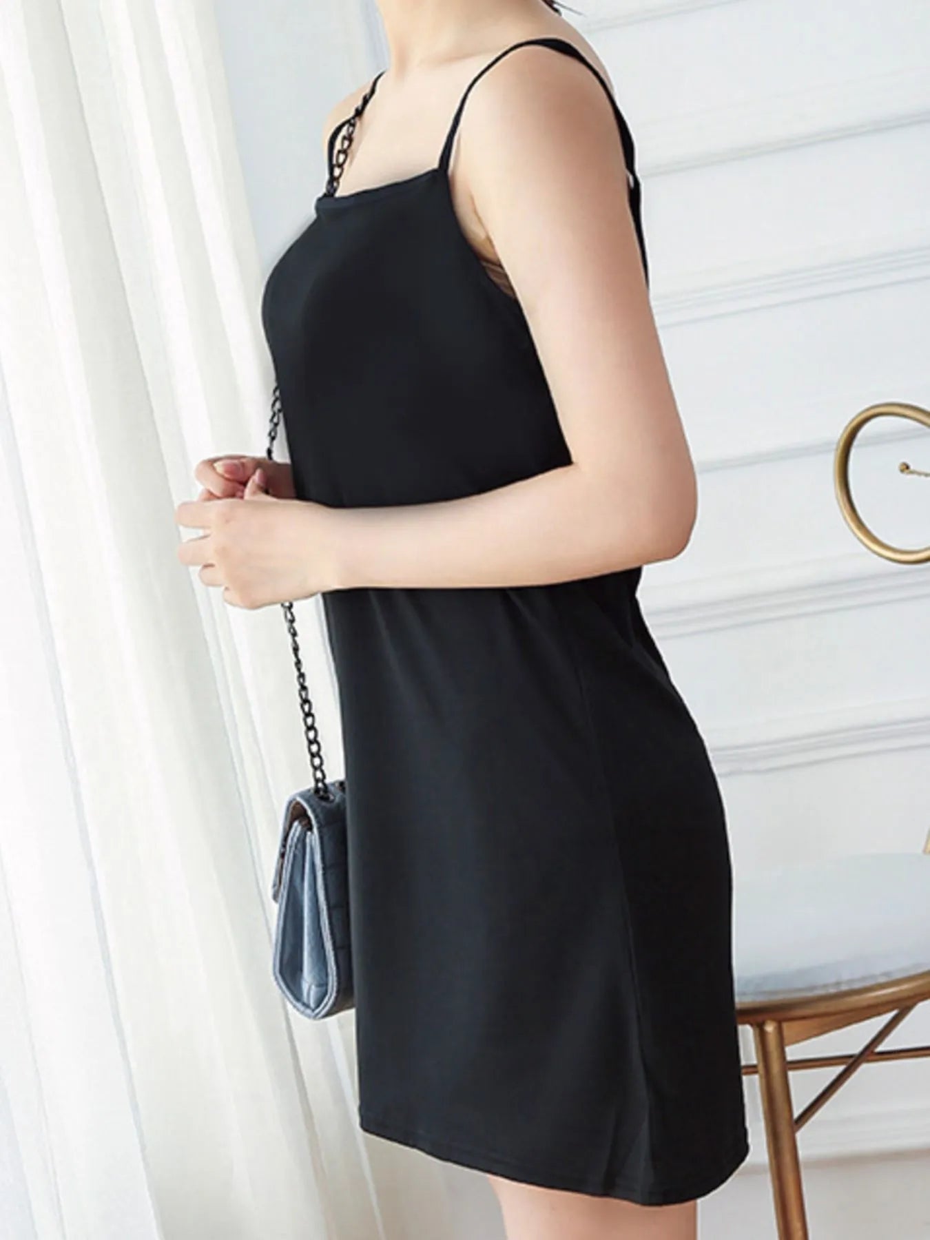 Spaghetti Strap Mini Dress