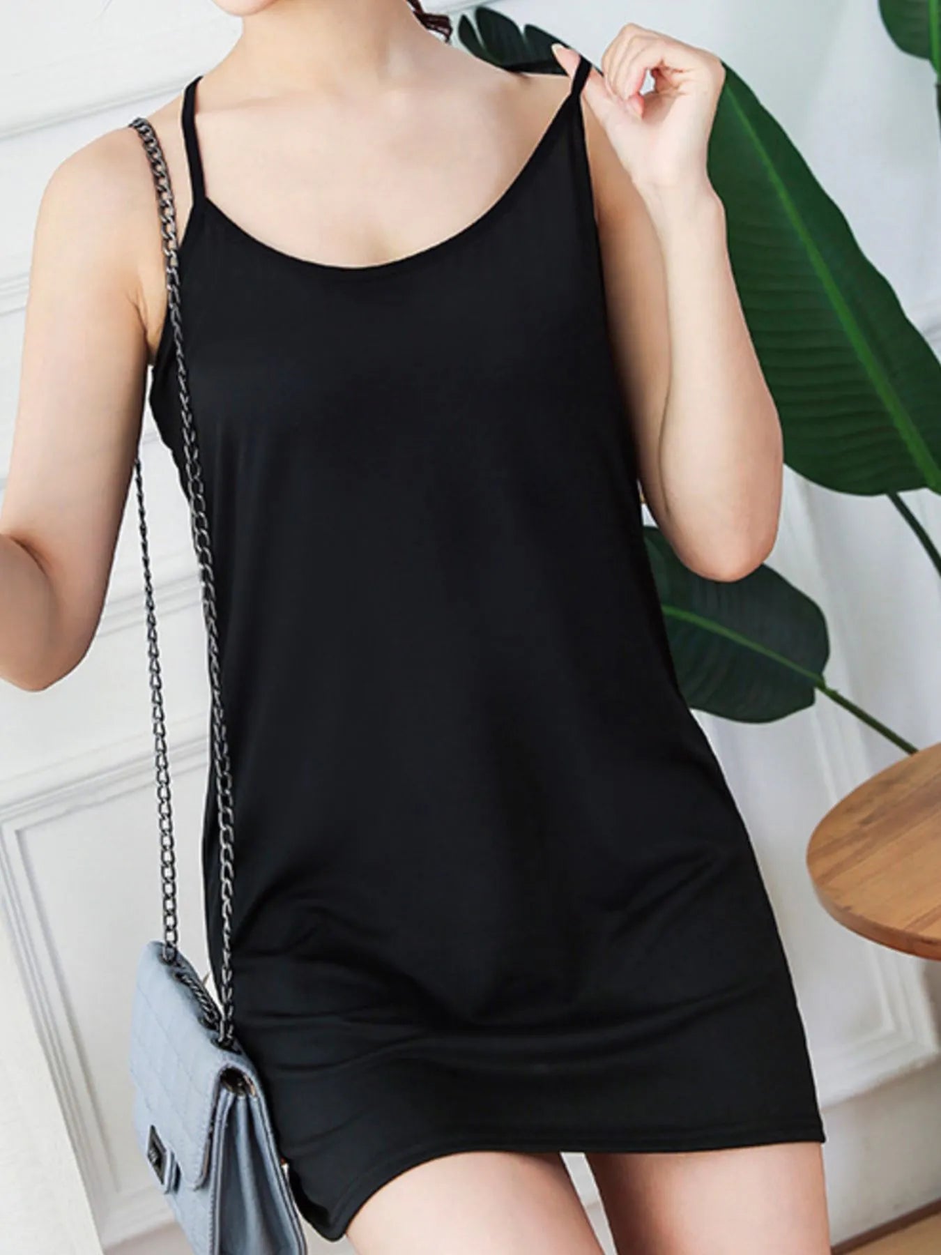Spaghetti Strap Mini Dress