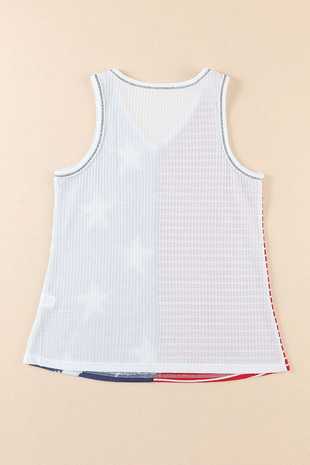 Star and Stripe V - Neck Tank