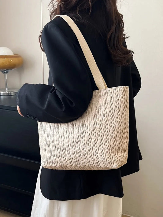 Straw Woven Tote BagBag
