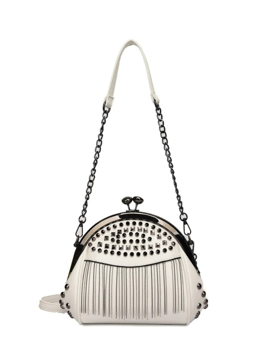 Studded Fringe Crossbody BagBag