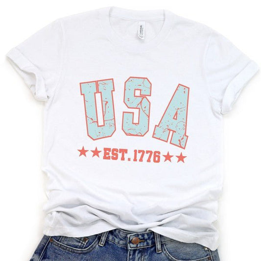 USA EST 1776 Independence Day Classic T-shirt