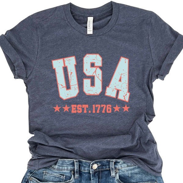 USA EST 1776 Independence Day Classic T-shirt