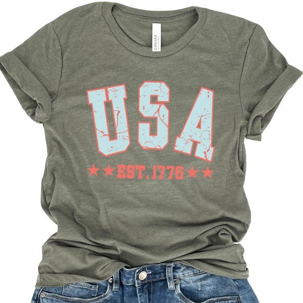 USA EST 1776 Independence Day Classic T-shirt