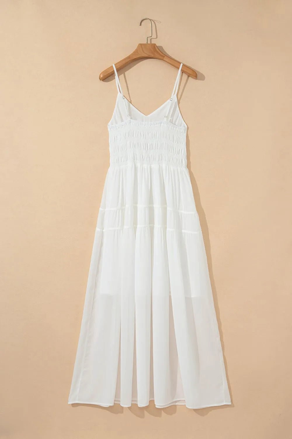 V - Neck High Waist Cami Dress