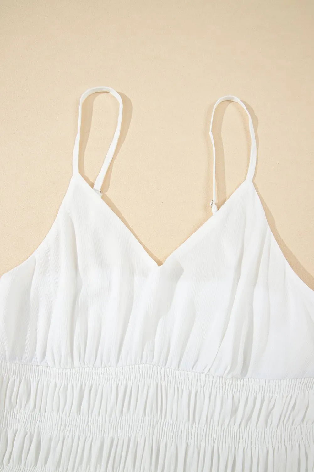 V - Neck High Waist Cami Dress