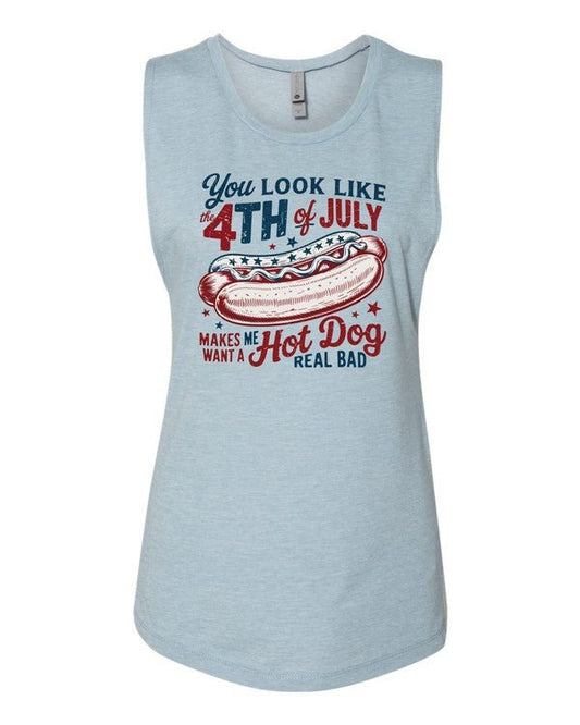 You Look Like the 4th of July Graphic Tank