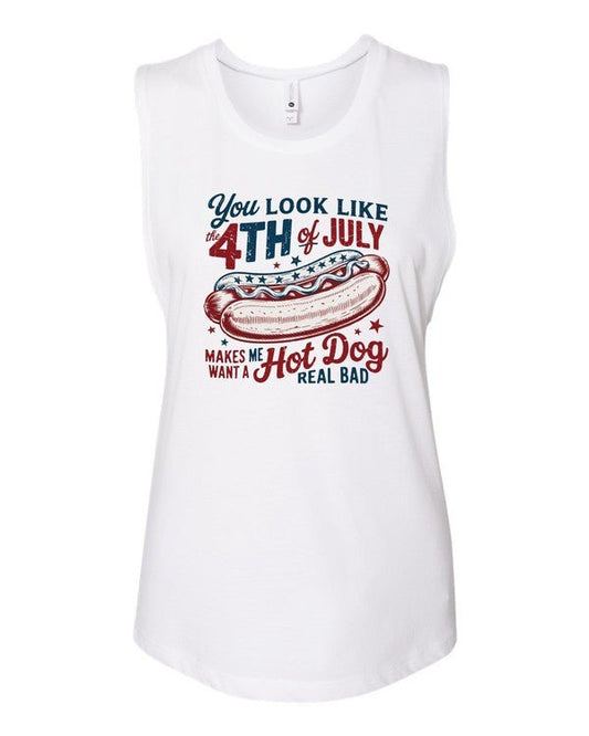 You Look Like the 4th of July Graphic Tank